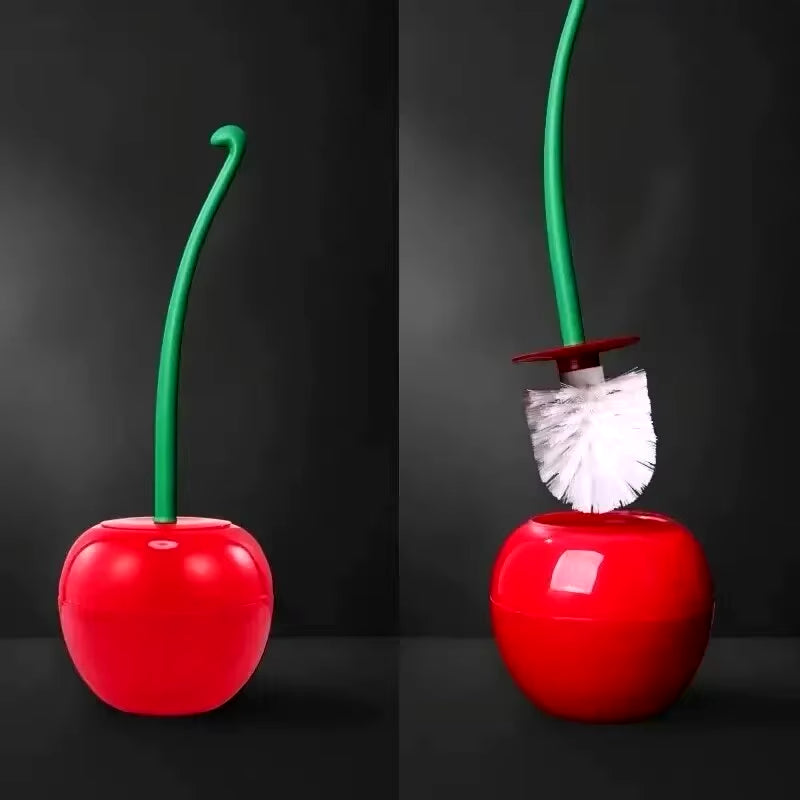 Cherry Shaped Toilet Brush Holder