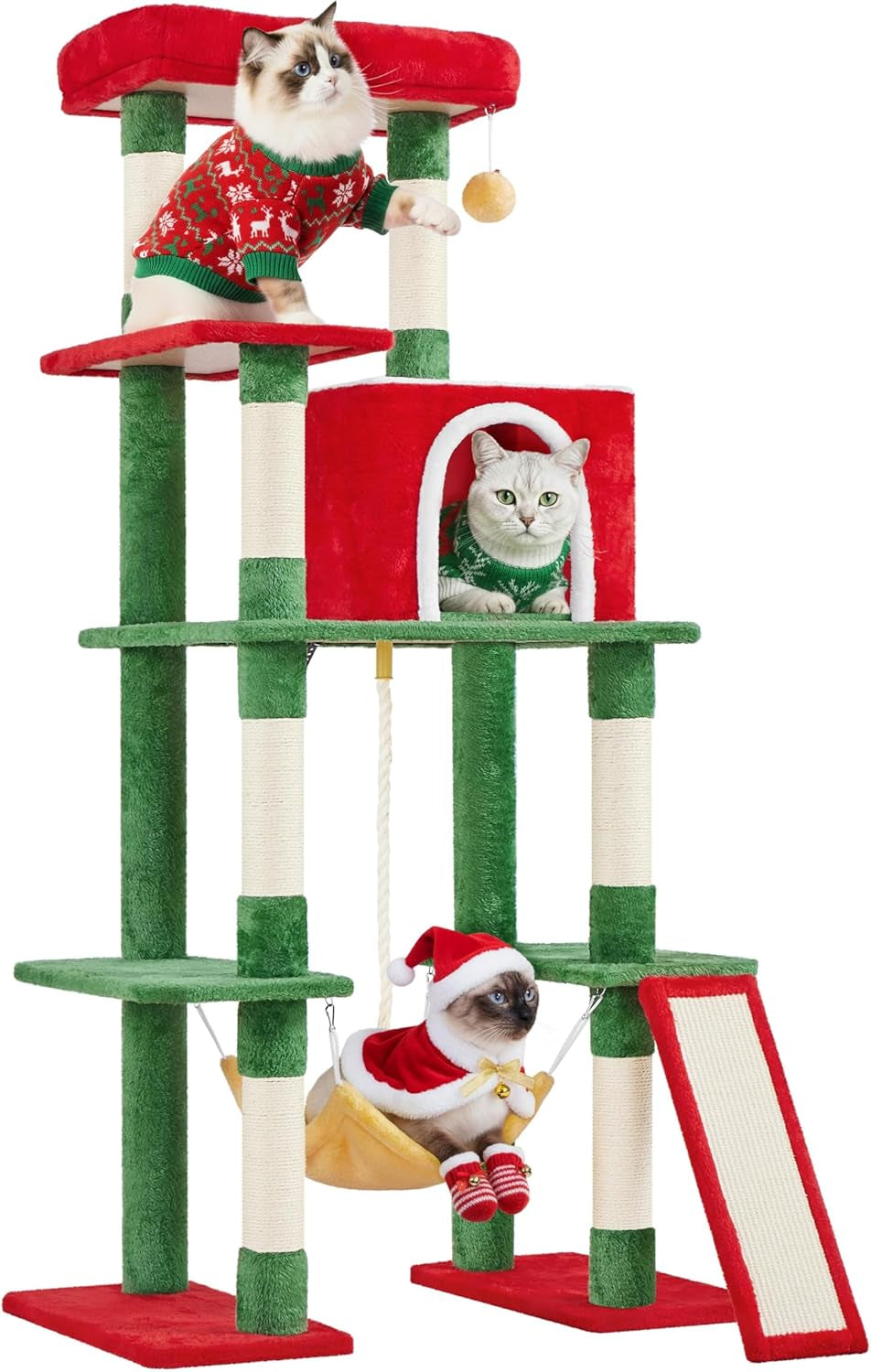 Large Multi-Level Cat Tree