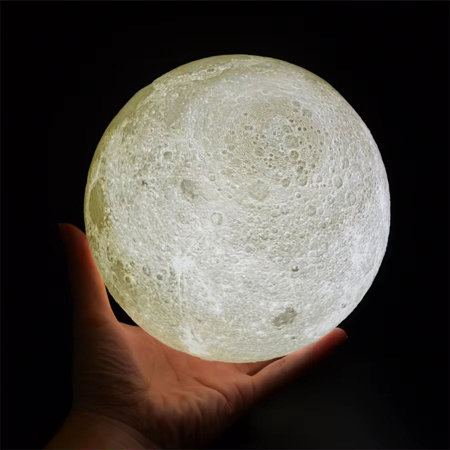 3D Printed Star Moon Light