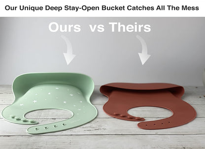 Silicone Baby Bibs 