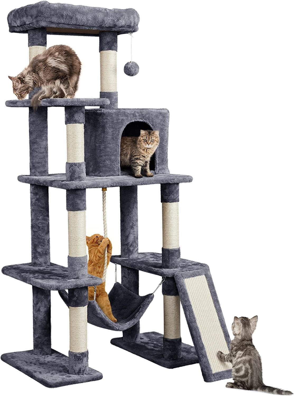 Large Multi-Level Cat Tree