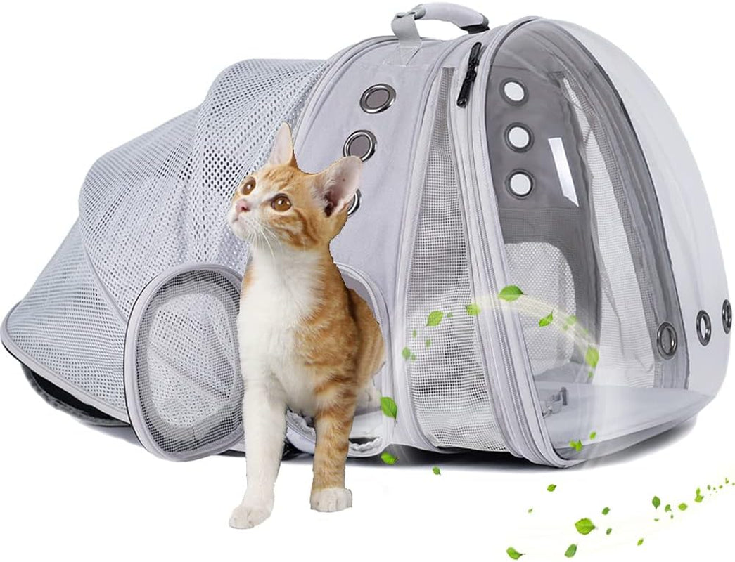 Dual Expandable Polarized Cat Backpack Carrier
