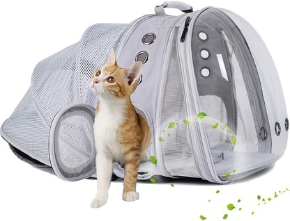 Dual Expandable Polarized Cat Backpack Carrier