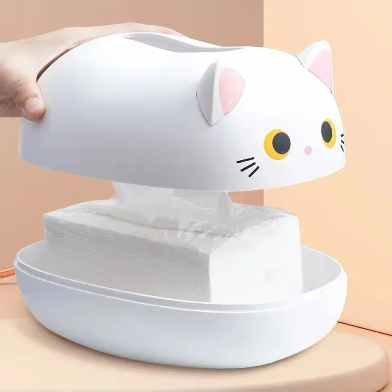 Cat Tissue Box