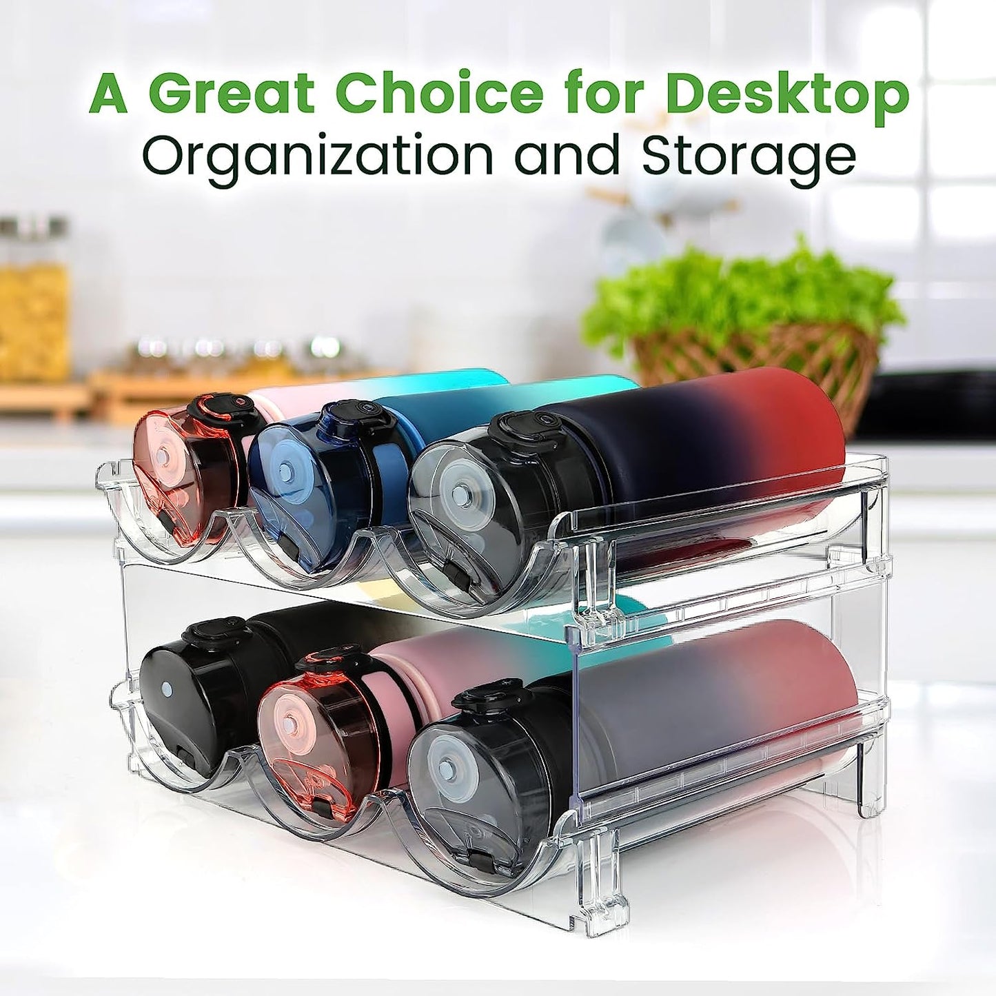 Water Bottle Storage Organizer