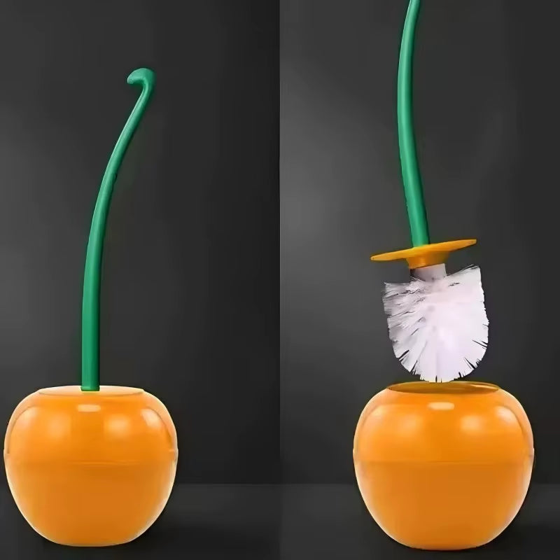 Cherry Shaped Toilet Brush Holder