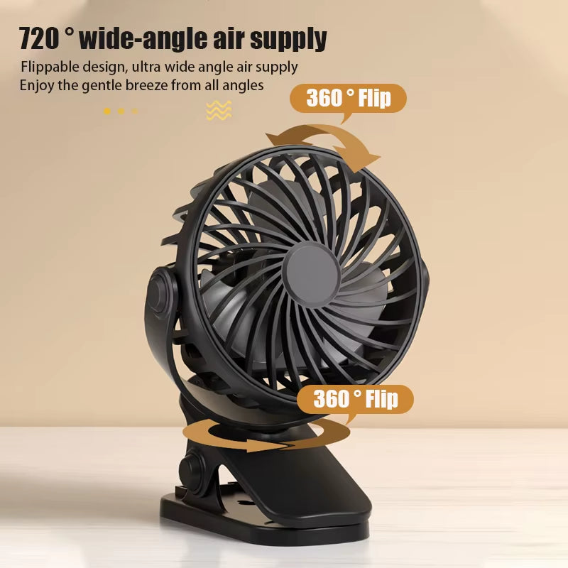 Rechargeable Portable Electric Fan 