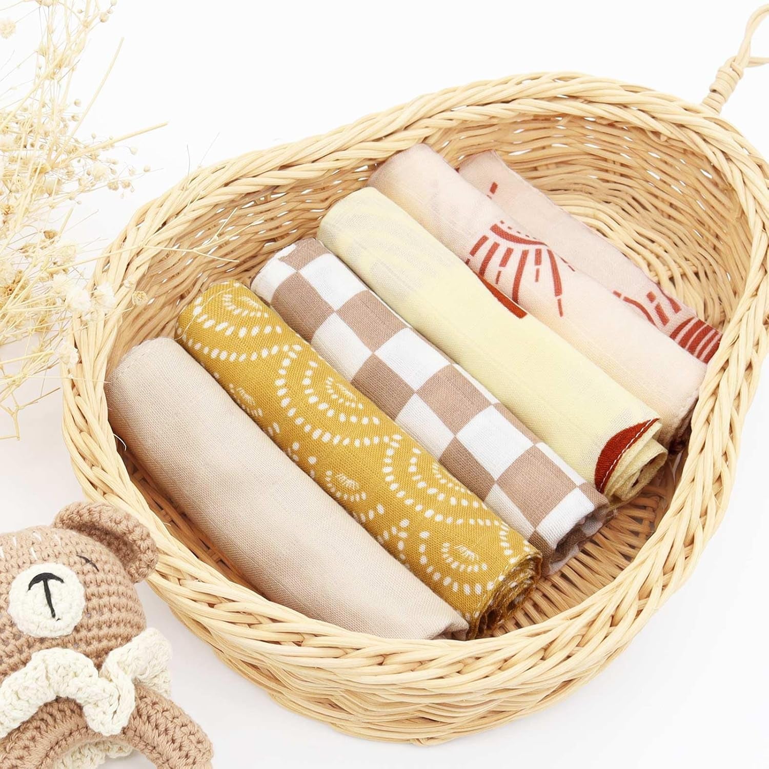Baby Muslin Washcloths