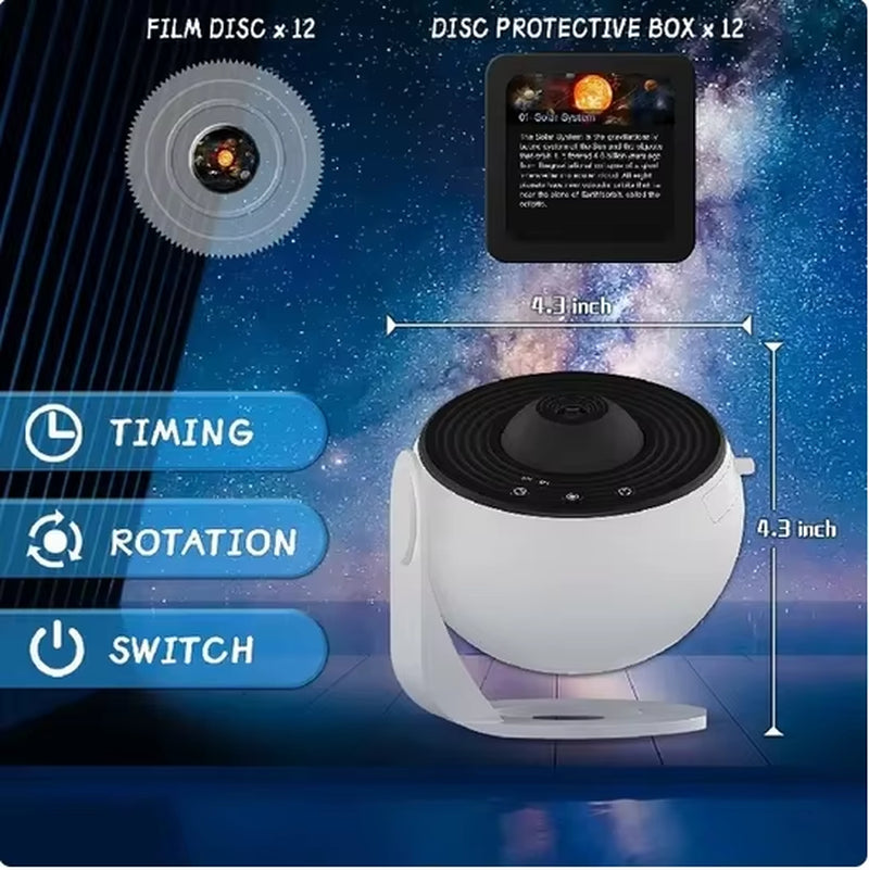 LED Night Light Galaxy Projector 