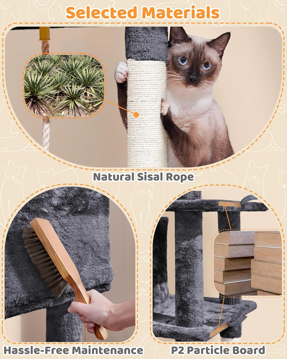 Large Multi-Level Cat Tree