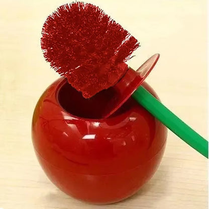 Cherry Shaped Toilet Brush Holder