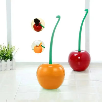 Cherry Shaped Toilet Brush Holder