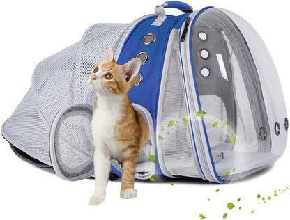 Dual Expandable Polarized Cat Backpack Carrier
