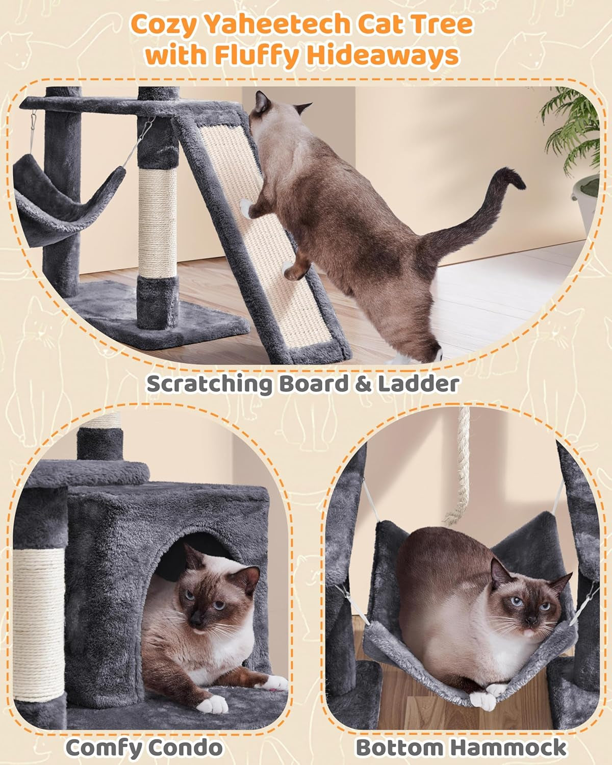 Large Multi-Level Cat Tree