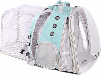 Dual Expandable Polarized Cat Backpack Carrier