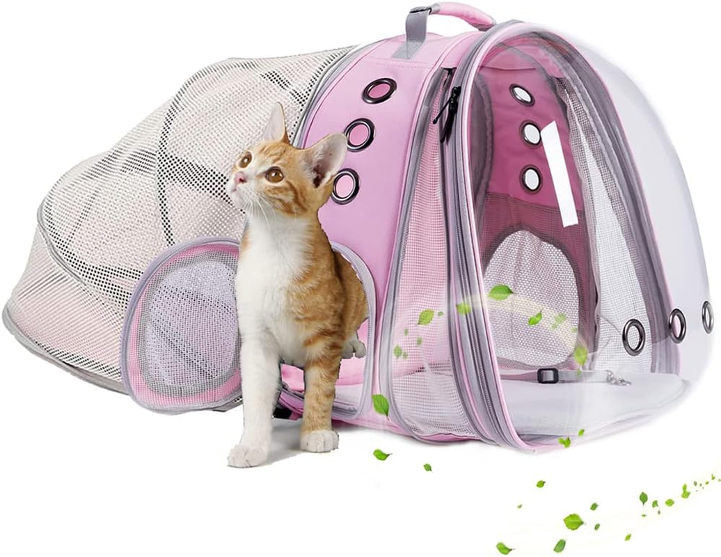 Dual Expandable Polarized Cat Backpack Carrier