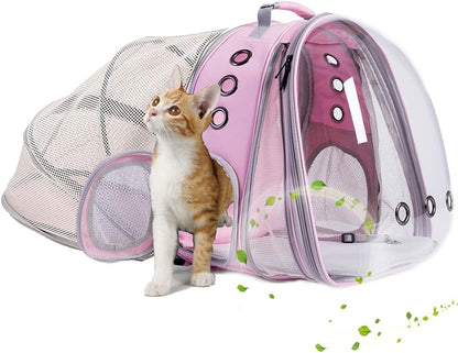 Dual Expandable Polarized Cat Backpack Carrier