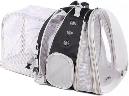 Dual Expandable Polarized Cat Backpack Carrier