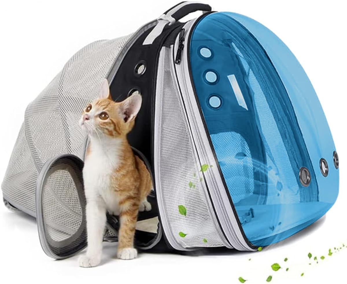 Dual Expandable Polarized Cat Backpack Carrier