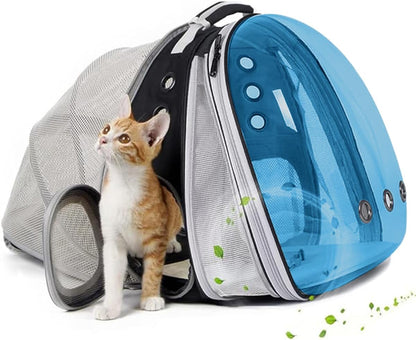 Dual Expandable Polarized Cat Backpack Carrier