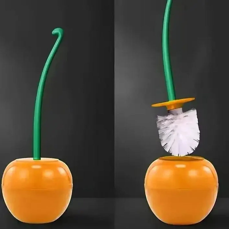 Cherry Shaped Toilet Brush Holder