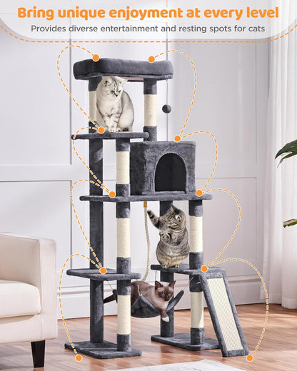Large Multi-Level Cat Tree