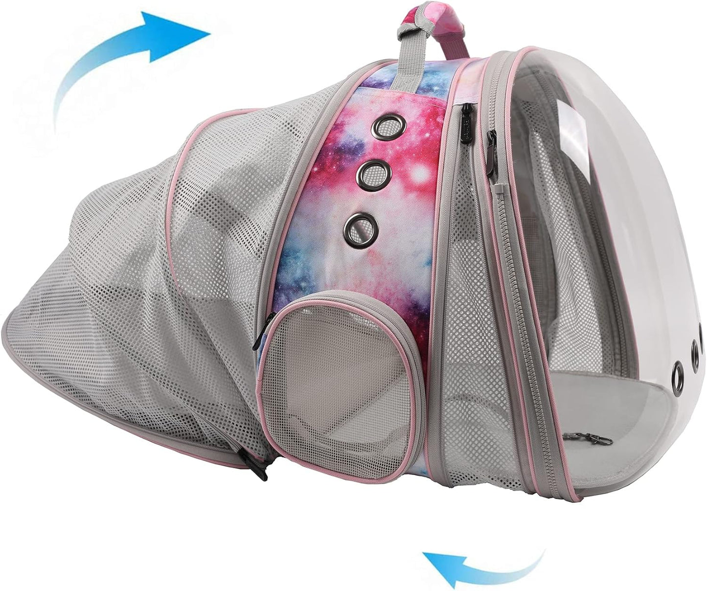 Dual Expandable Polarized Cat Backpack Carrier